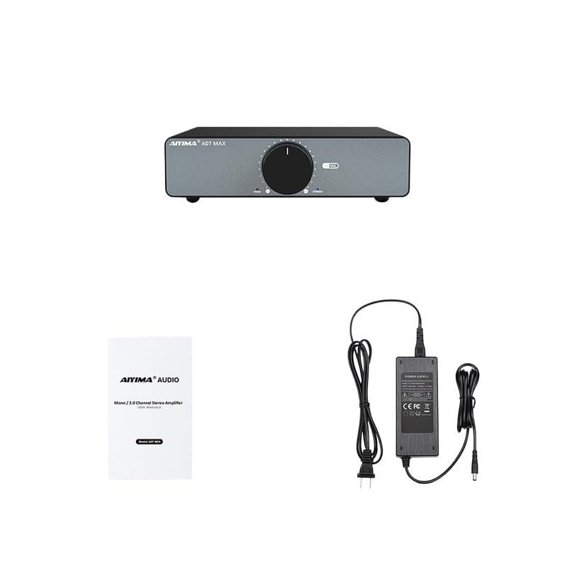 Amazon.co.jp: BACKOLU AIYIMA A07 MAX TPA3255 クラスDパワーアンプ